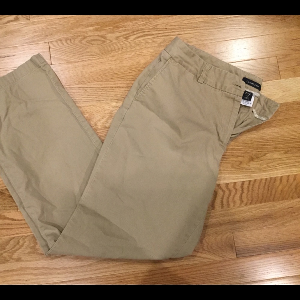 Lands End khakis